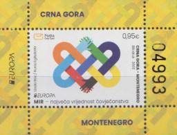 Montenegro Mi.Nr. Block 31 Europa 2023 Frieden - Montenegro