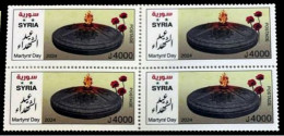 Syria, Syrie, Syrien, 2024  Martyrs Day,Block4, MNH** - Syrie