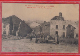 Carte Postale 88. Nossoncourt Laveuses à La Fonfaine Bombardée  Très Beau Plan - Other & Unclassified