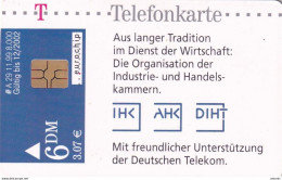 GERMANY - 50 Jahre DIHT/100 Jahre AHK(A 29), Chip GEM3.3(red), Tirage %8000, 11/99, Mint - A + AD-Series : D. Telekom AG Advertisement