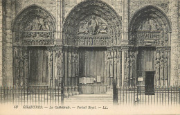 Postcard France Chartres Cathedrale - Autres & Non Classés