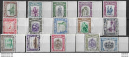 1939 North Borneo George VI 15v. Bf MNH SG N. 303/17 - Other & Unclassified