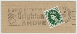 Grossbritannien / United Kingdom 1967, Flaggenstempel Brighton, Resorts - Other & Unclassified