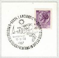 Italien / Italia 1972, Sonderstempel Lanciano - Otros & Sin Clasificación