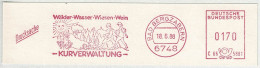 Deutsche Bundespost 1983, Freistempel / EMA / Meterstamp Schönsee, Feriendorf St. Hubertus, Jagd - Autres & Non Classés