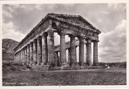 Cartolina Segesta ( Trapani ) Tempio - Trapani