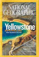 USA.Yellowstone Caldera (Supervolcano)Wyoming.Yellowstone National Park. National Geographic - Vulcani