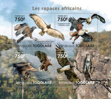 ( 250 04) - 2011- TOGO - BIRDS OF PREY                 4V  MNH** - Águilas & Aves De Presa