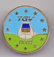 Pin's  TGV Nord Réf  6812 - TGV