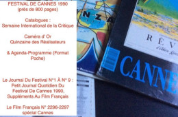 FESTIVAL DE CANNES 1990 (près De 800 Pages) : Catalogues : Semaine Internationale De La Critique - Caméra D’ Or  - Quinz - Film