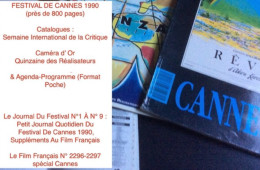 FESTIVAL DE CANNES 1990 (près De 800 Pages) : Catalogues : Semaine Internationale De La Critique - Caméra D’ Or  - Quinz - Cinéma