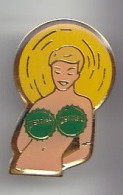 Pin's Perrier Pin Ups Réf 4861 - Bebidas