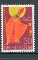 Liechtenstein 1967-71 Saint Nicolas (Balzers) ** MNH - Christianity