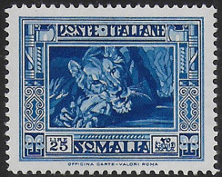 1937 Somalia Lion 1v. Sup MNH Sassone N. 230 - Altri & Non Classificati