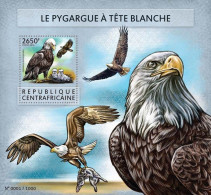 ( 250 09) - 2015- CENTRAL AFRICAN - BIRDS OF PREY                1V  MNH** - Aigles & Rapaces Diurnes