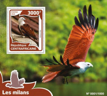 ( 250 10) - 2016- CENTRAL AFRICAN - BIRDS OF PREY                1V  MNH** - Aigles & Rapaces Diurnes