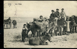 Les  ânes - Obl. 1913 - Blankenberge