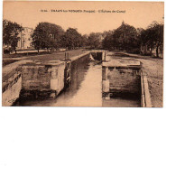 88 THAON Les VOSGES L'écluse Du Canal , Canaux , Navigation Fluviale 1924 - Thaon Les Vosges