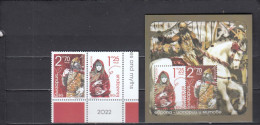 Bulgaria 2022 - EUROPA: Myths And Legends, Set+s/sh, MNH** - 2022