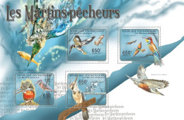 ( 250 14) - 2011- CENTRAL AFRICAN - KINGFISHERS                4V  MNH** - Pfauen