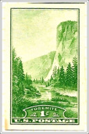 # 751a - 1934 1c Yosemite, Imperf Single - Nuevos