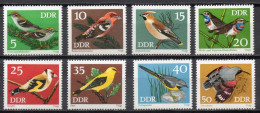REPUBLICA DEMOCRATICA ALEMANA - DDR 1973 - AVES - PAJAROS - YVERT 1531/1538** - Unused Stamps