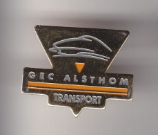 Pin's GEC Alsthom Transport TGV Réf 6742 - TGV