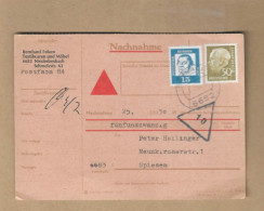 Los Vom 16.05 -  Zahlkarte Aus Niederbexbach 1964 - Briefe U. Dokumente