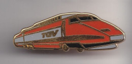 Pin's TGV Orange Réf 6751 - TGV