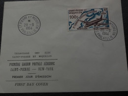 St. Pierre & Miquelon 1964 Airmail Poste Aerienne Mi#407 - Storia Postale