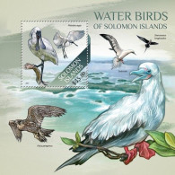 ( 250 17) - 2013- SOLOMONS - WATER BIRDS                1V  MNH** - Cicogne & Ciconiformi