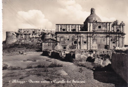 Cartolina Milazzo ( Messina ) Duomo Antico E Castello Dei Saraceni - Messina