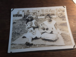 Photo 9 Cm X 12 Cm Tahiti Souvenir De 2 Danseuses - Asien