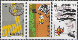 1975 Australia Environment Dangers 4v. MNH SG. N. 586/88 - Other & Unclassified