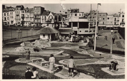 BELGIQUE - Golfe Et Rue Leopold Blankeberghe - Golf En Leopoldstraat - Animé - Carte Postale Ancienne - Lüttich