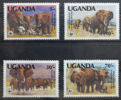 Uganda 361 C-364 C Postfrisch #UU092 - Sonstige & Ohne Zuordnung