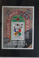 Dominica Block 127 Mit 1085 Postfrisch #UU054 - Autres & Non Classés