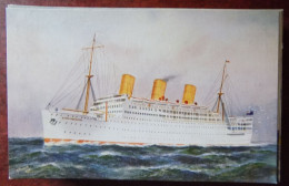 Cpa Paquebot Strathnaver - P&O Line - Ill. Pearson - Dampfer