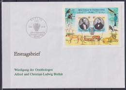 DDR Block 98 Gestempelt Als FDC, Alfred Und Christian Brehm #NF825 - Other & Unclassified