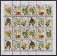 Vatikan 1064-1069 Postfrisch Als ZD-Bogen, Gemüse #NF848 - Sonstige & Ohne Zuordnung