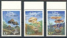 Sao Tomé Principe 937-939 Postfrisch Pilze #JQ950 - Sao Tome Et Principe
