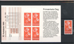 Dänemark M-Heft 960 Postfrisch Tag Der Briefmarke #JT741 - Other & Unclassified