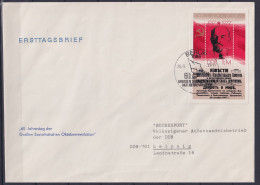 DDR Block 50 Gestempelt Als FDC, 60 Jahre Roter Oktober #NF827 - Autres & Non Classés