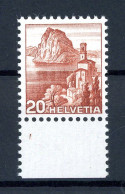 Schweiz 502 Y Unterrand Postfrisch #HC383 - Other & Unclassified