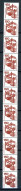 Bund 11er Streifen Rollenmarke 703 A Rb Postfrisch Rote Nr. 70+75 #JE665 - Other & Unclassified