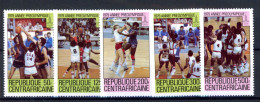 Zentralafr. Rep. 653-657 Postfrisch Olympia 1980 Moskau #JR967 - Central African Republic