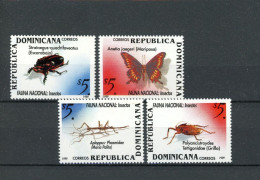Dominikanische Rep. 1965-1968 Postfrisch Schmetterling #JT790 - Dominicaine (République)