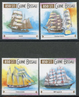 Guinea Bissau 8088-91 Postfrisch Schiff #HE724 - Guinée-Bissau