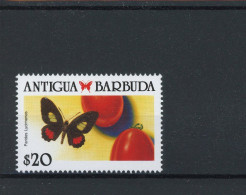 Antigua Und Barbuda 1319 Postfrisch Schmetterlinge #JT991 - Antigua Et Barbuda (1981-...)