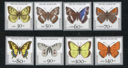 Bund 1512-1519 Postfrisch Schmetterling #HE928 - Other & Unclassified